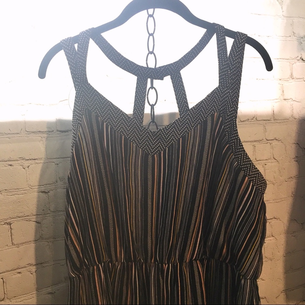 Striped Maxi Dress